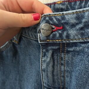 Wrangler Women's Blue Denim Jeans